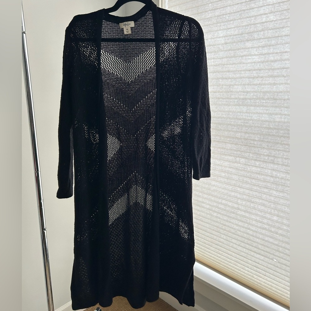 Midi long cardigan
